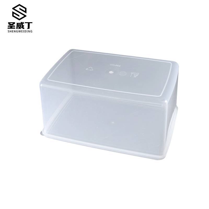 圣威丁 保鲜盒塑料盒 水果蔬菜保鲜盒 收纳密封盒 一个