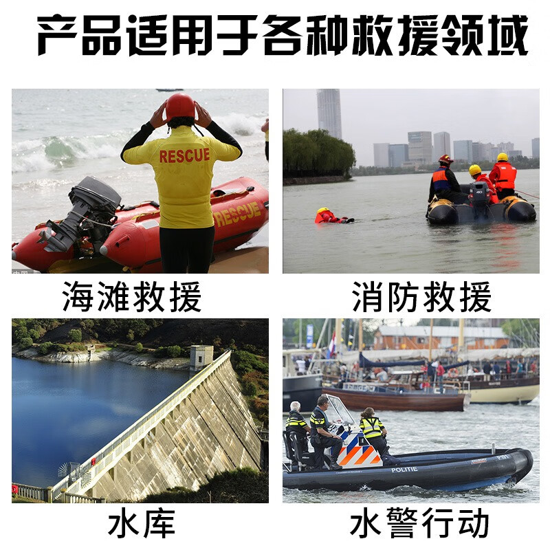 EVALIANTOP 水上救援机器人 电动远程遥控快速救生飞翼海上消防电动救援设备[儿童训练款]高清大图