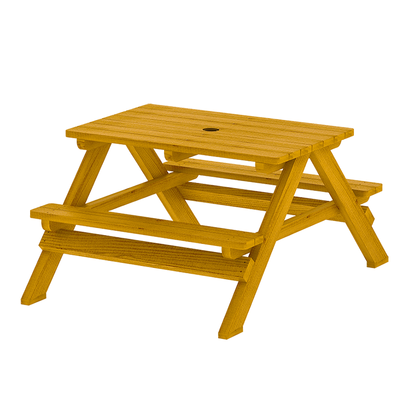 华森葳 户外厨房小屋 一体桌凳 户外烧烤架 简素原木厨房柜 清洗厨房组(冰箱+ 水池)烹饪厨房组(灶台+ 烧烤) HW1-S235-V01