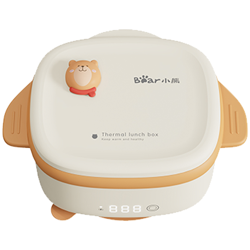 小熊辅食碗宝宝恒温充电儿童餐具防摔防烫吸盘碗恒温餐盘BWW-B40Y5