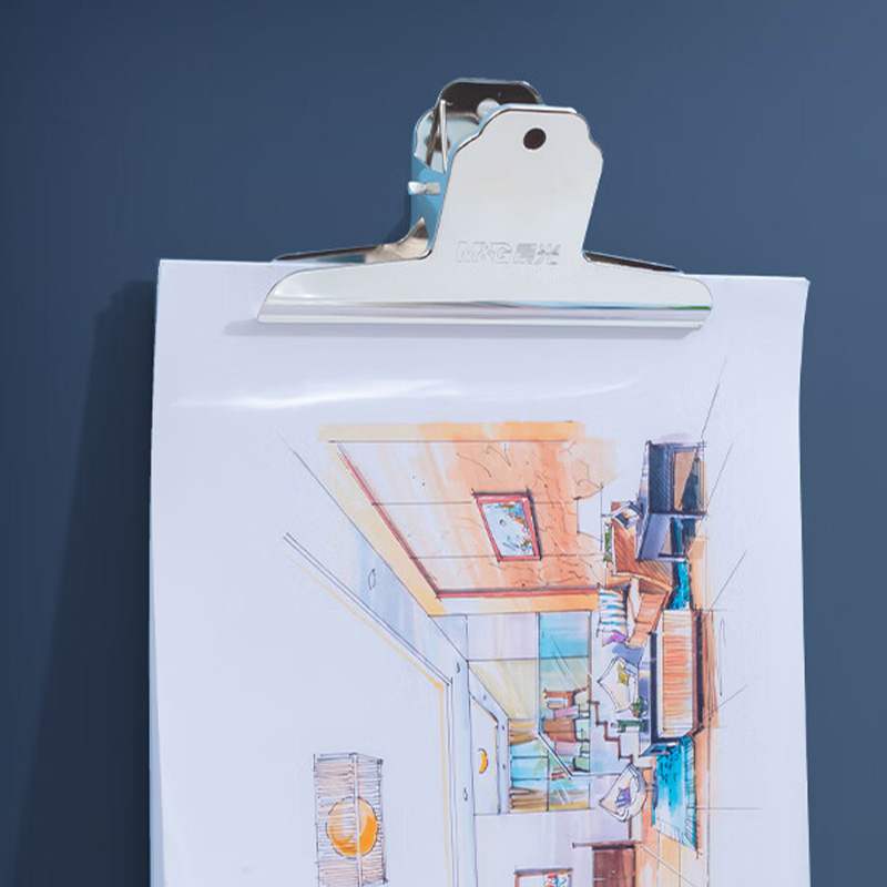 晨光山形夹145mm2个装*3套经久耐用简约ABS92639高清大图