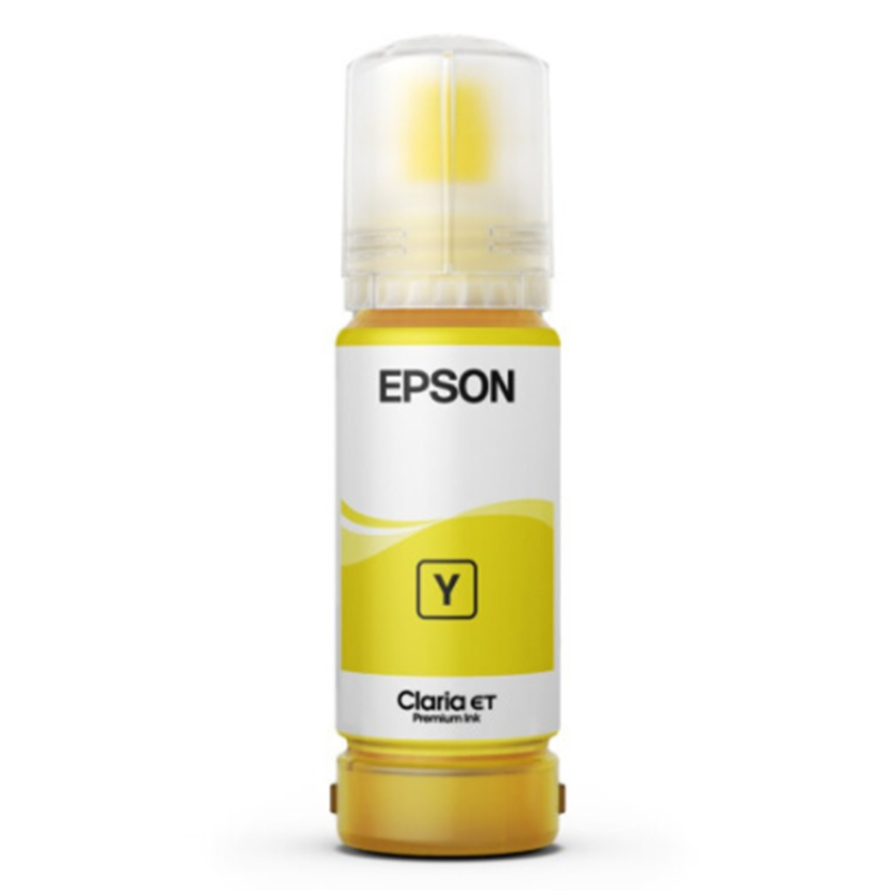 爱普生(EPSON)013/014系列墨水瓶 T07F4 适用L8168 L8188 014Y(黄色)原装墨盒/墨水