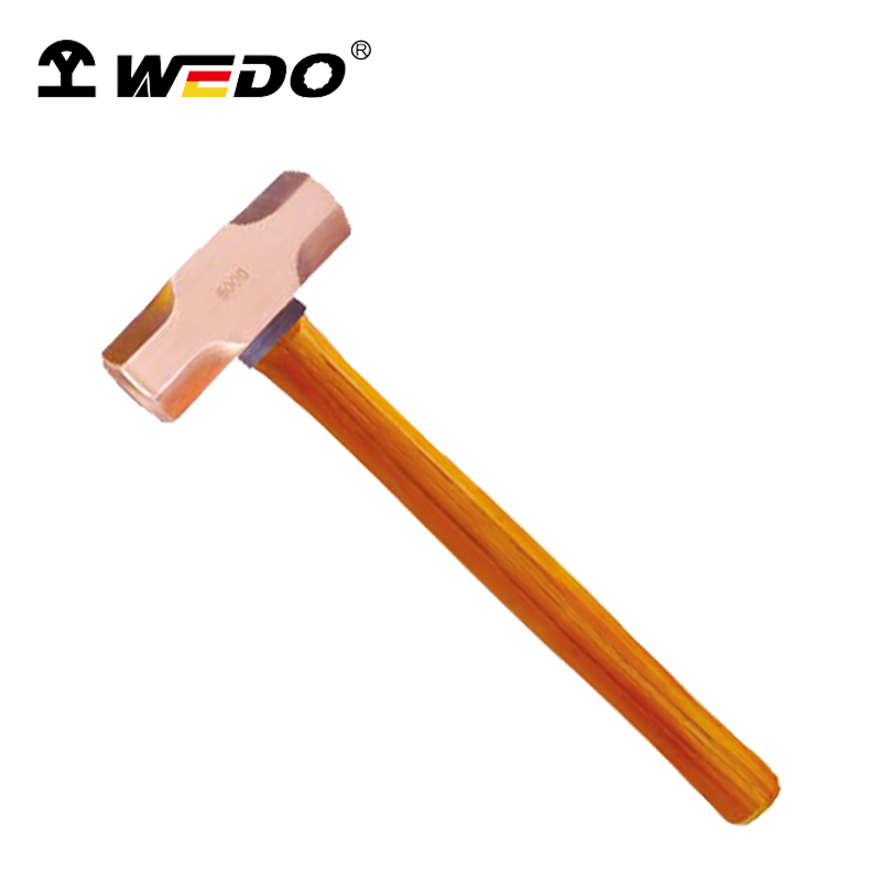 WEDO维度 CO2201B-1004 紫铜木柄八角锤 2lb 单位:把高清大图