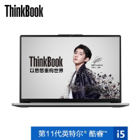 ThinkPad联想ThinkBooK 13s 02CD十一代酷睿商务办公学习娱乐轻薄便携13.3英寸笔记本电脑(i5-1135G7/16G/512G-集显 高清屏2.5K)银灰