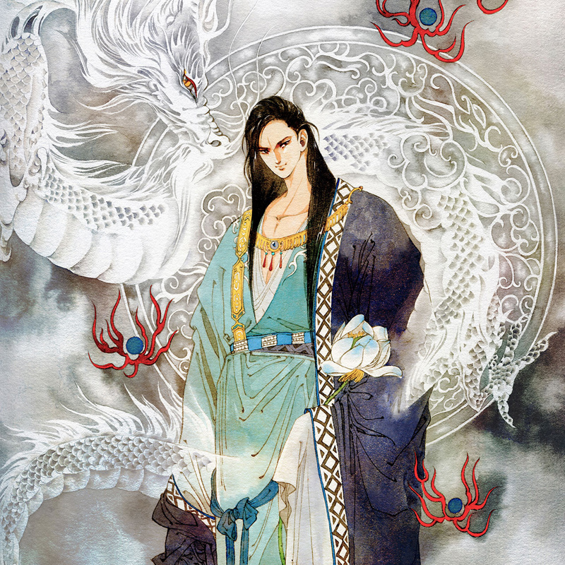 [正版]YS 四方神 照影 上下 萨菲珥绘 清水比奈编 赠青龙白虎神君明信片x2+二十八星宿神将谱中国传统神话故事漫画高清大图