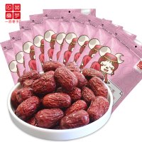 一品巷子灰枣108g*10袋 新疆红枣子果干蜜饯小吃零食新老包装交替