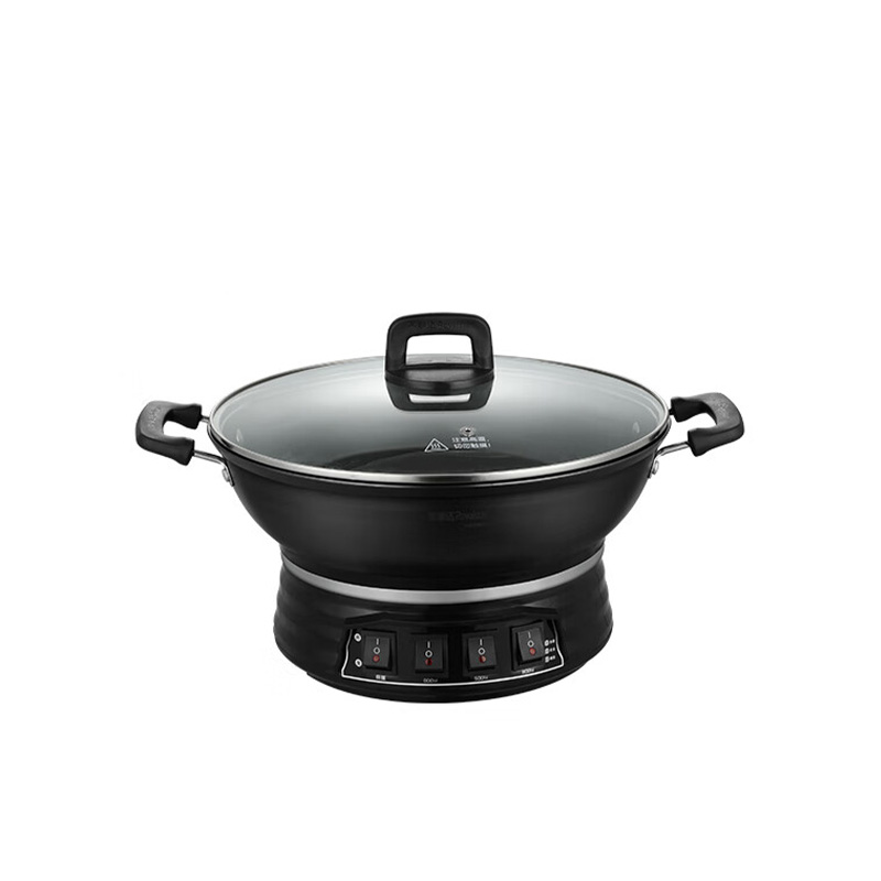 荣事达5.5L一体式不粘锅大功率电炒锅无笼RDQJ3-32
