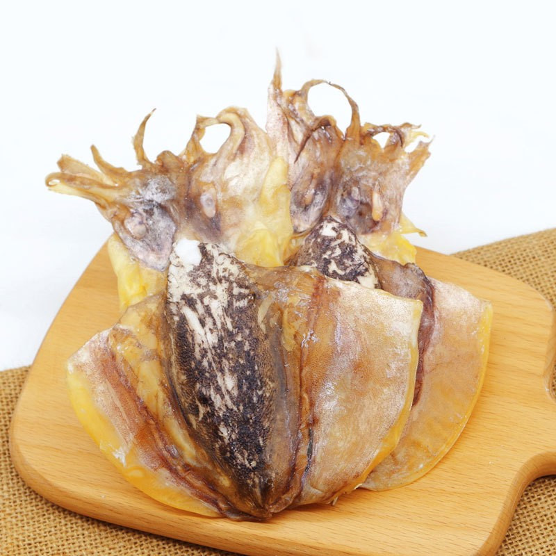 粤土越香墨鱼干255克