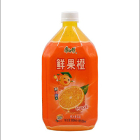 康师傅水蜜桃鲜果橙冰红茶茉莉蜜茶冰糖雪梨1000ml*2瓶饮料 茉莉清茶4瓶
