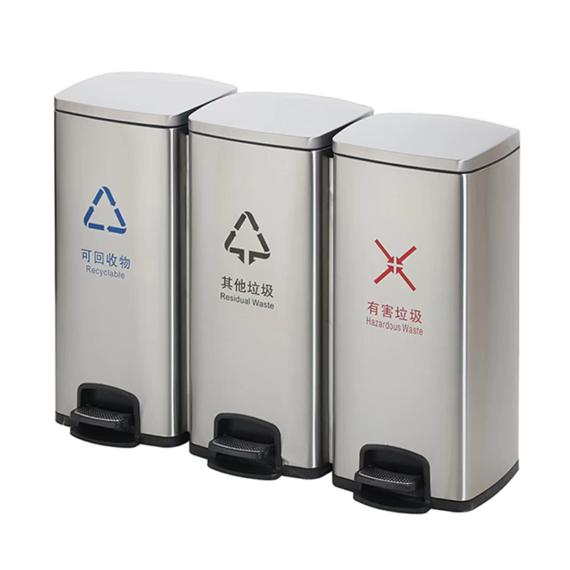 圣承启 垃圾桶 不锈钢个高清大图