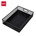 得力79080收纳框(黑色) 单只装收纳框(黑色) 单只装
