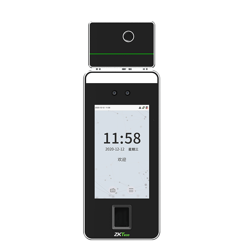 ZKTeco/熵基科技xface600-T1人脸识别考勤机指纹面部门禁一体打卡机员工上班签到机