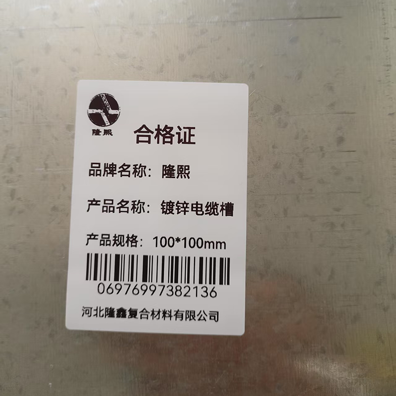隆熙+镀锌电缆槽+100*100mm+米高清大图
