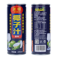 海南一号椰子汁饮料245ml*24罐植物蛋白椰奶海南特产