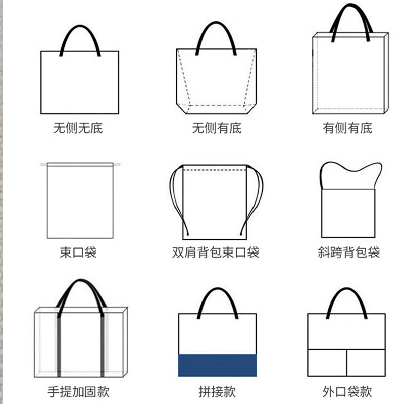 爱路达 帆布袋手提袋可定制 PHZ26323-1 个高清大图