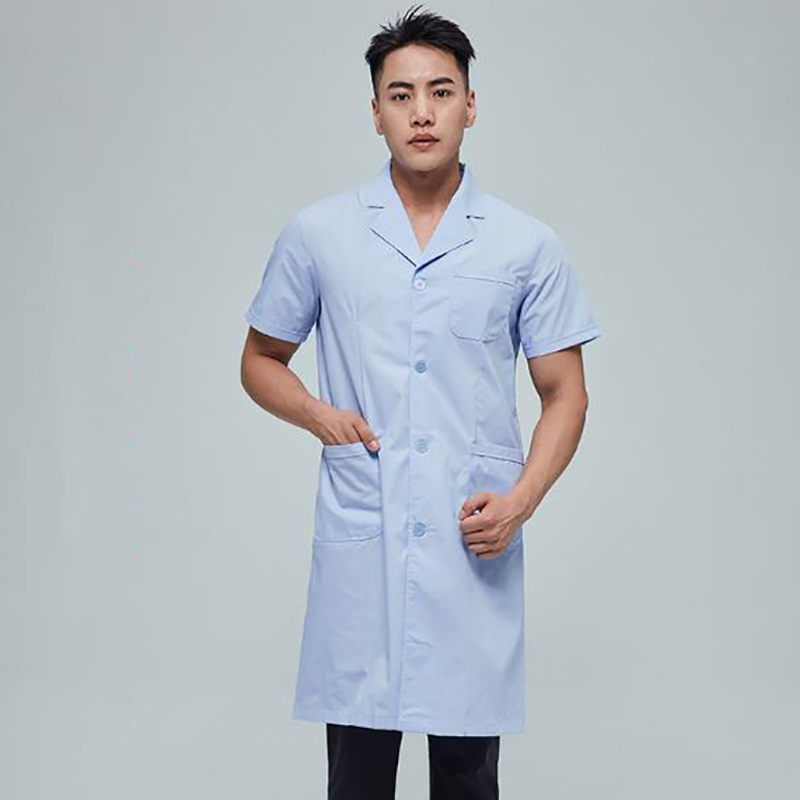 宝缇娅夏季长款长袖男护士服xxl视频