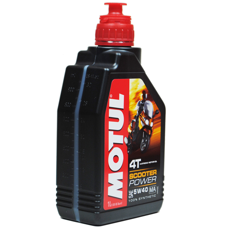 MOTUL摩特 欧洲进口 SCOOTER POWER 4T全合成踏板专用机油 5W-40 1L