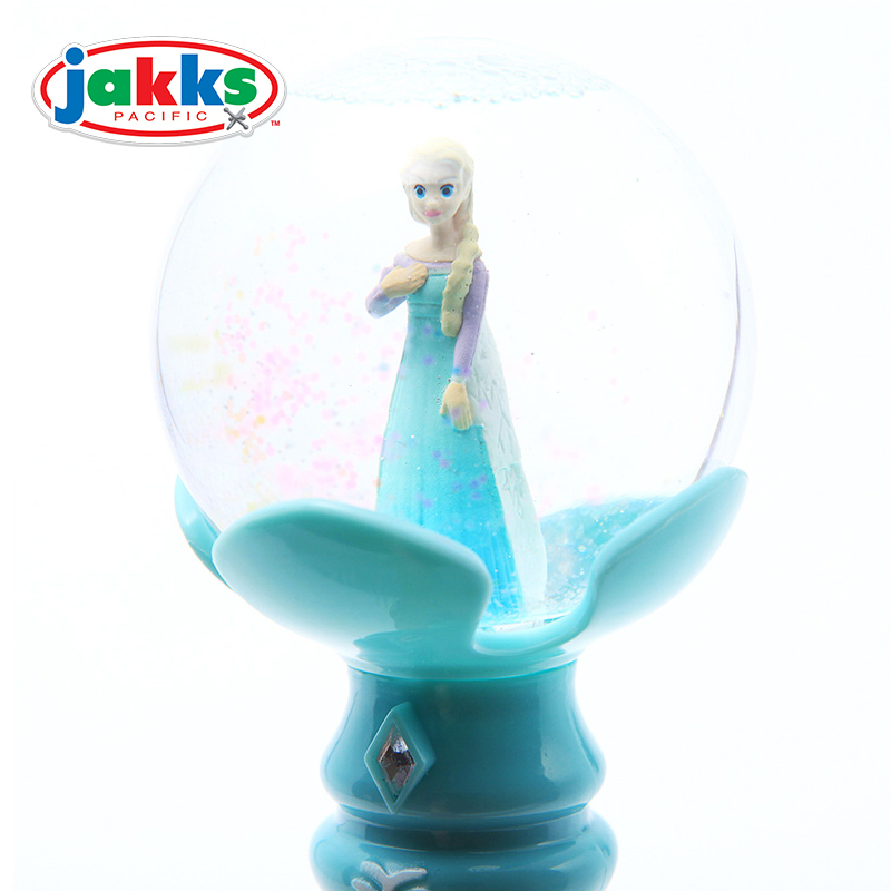 jakks 迪斯尼女孩玩具 艾莎公主音乐飘雪水晶魔杖68164