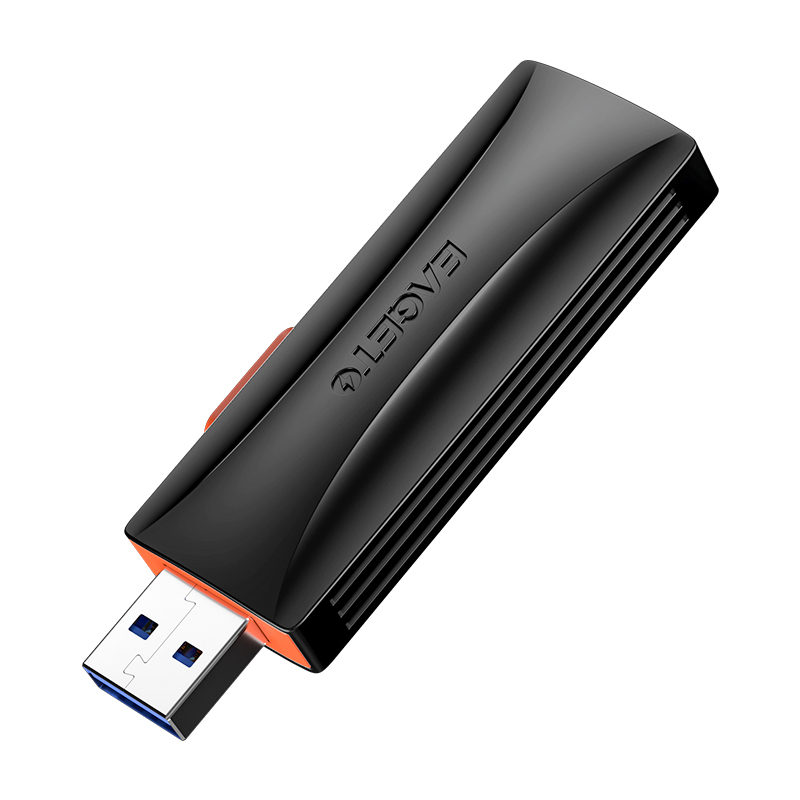 忆捷(Eaget) SU30 USB3.2/Type-C双接口固态U盘 高速传输金属商务推拉 128G