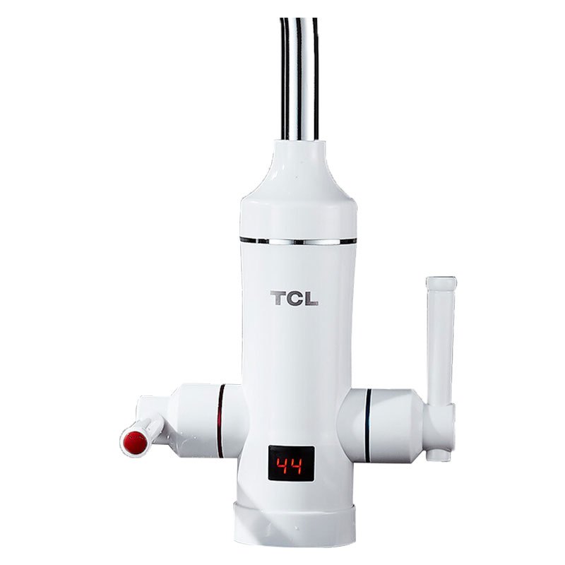 TCL即热电热水龙头加热器厨宝热得快水龙头家用卫生间小型TDR-30DX白色下进水