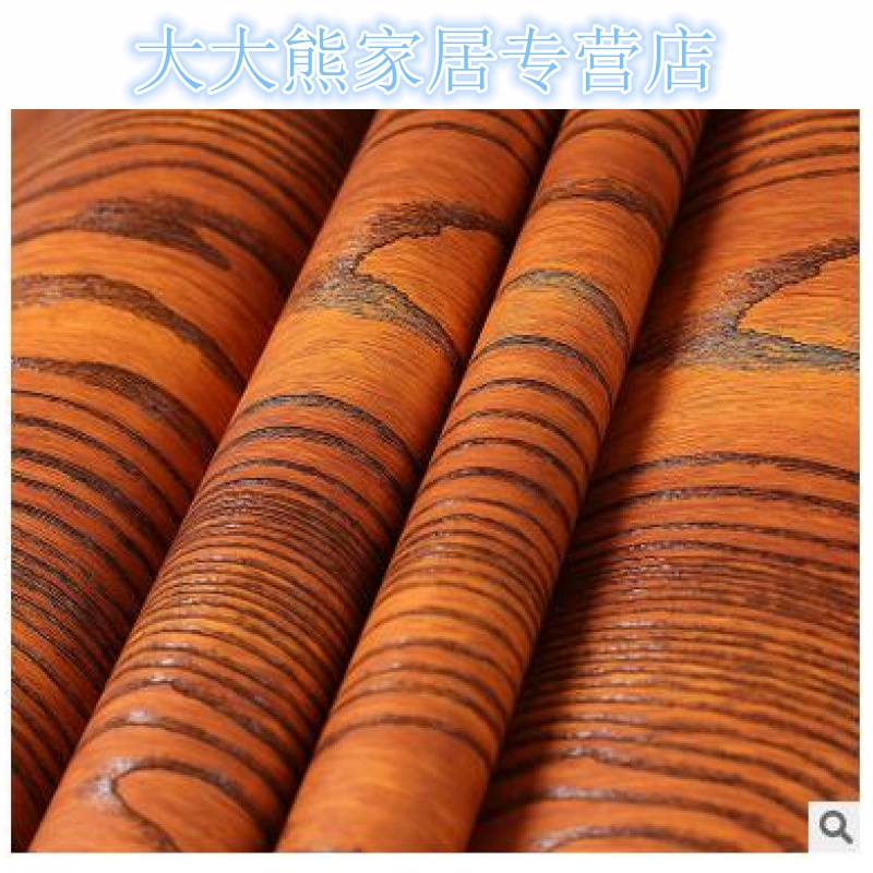 防水PVC自粘墙纸宿舍木纹家具翻新贴纸壁纸橱柜衣柜子卧室墙贴