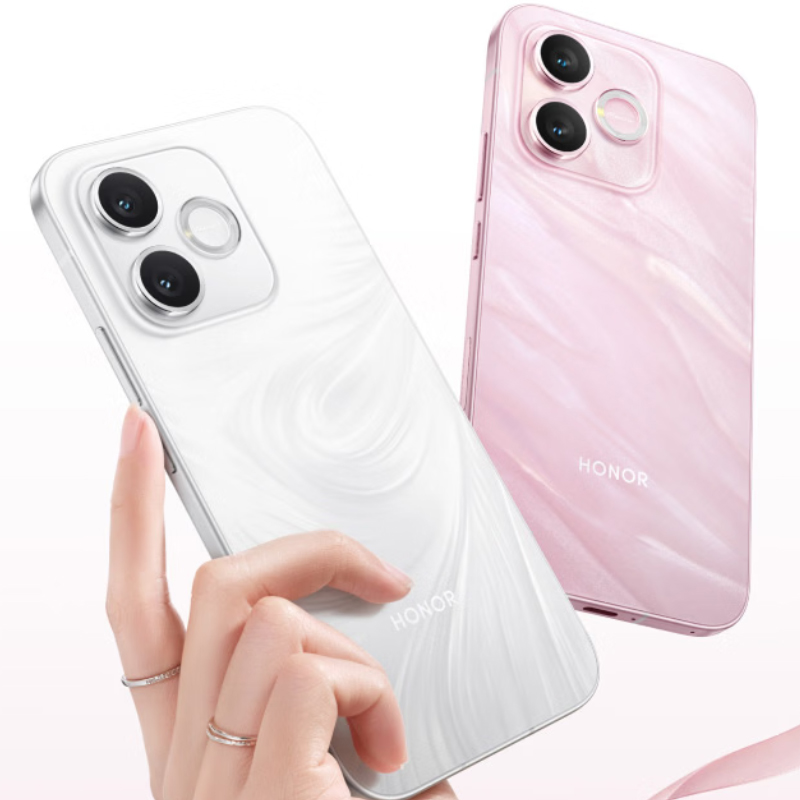 荣耀X80i 12GB+256GB 流沙粉 1.5K荣耀绿洲护眼屏 7000mAh大电池 天玑6500系列 AI 5G手机高清大图