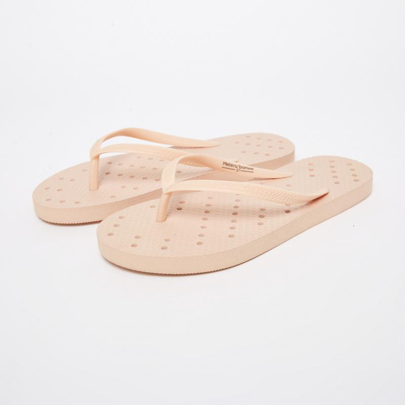 [1件3折价:19.5]美特斯邦威人字拖鞋女秋季居家清凉沙滩夹脚拖鞋高清大图