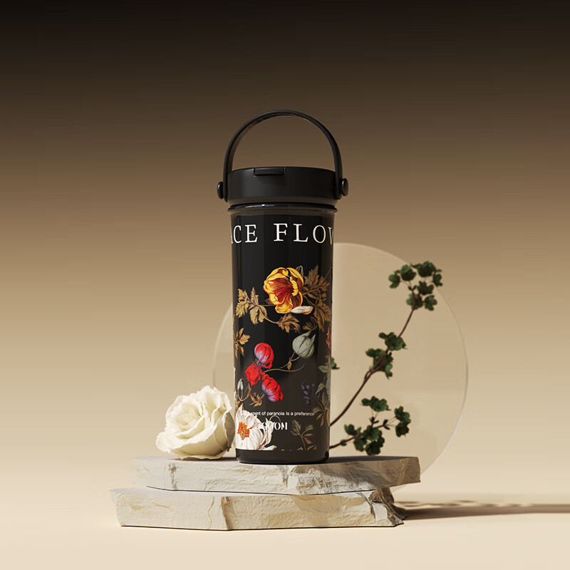 艾优 电动牙刷 艺术手绘系列礼盒T25黑色高清大图