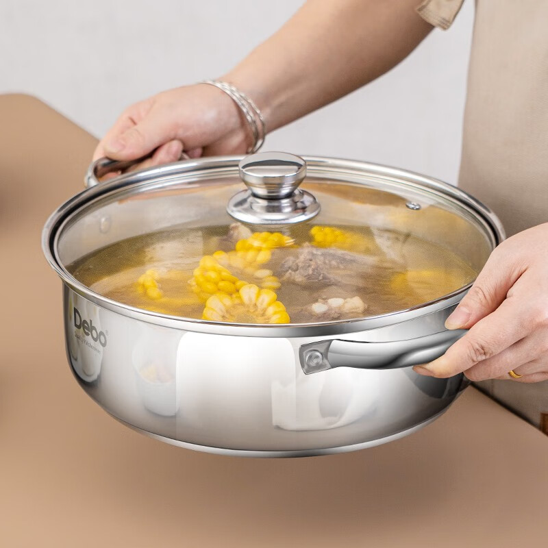 Debo德铂怀亚特汤锅30cm DEP-DS289高清大图