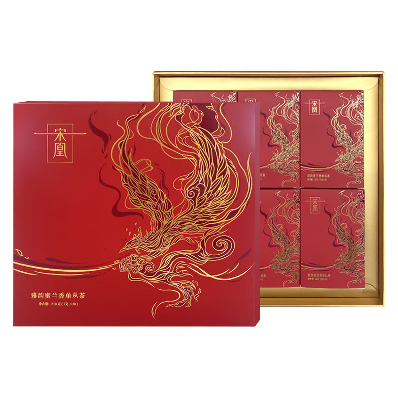 宋凰 密韵蜜兰香单丛 凤凰单枞特级雅韵蜜兰香盒装 210g(7g*30袋)