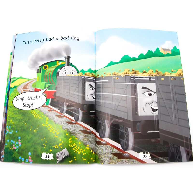 [正版]托马斯和朋友们Thomas and Friends The Big Job英文原版分级阅读入门级Reading高清大图