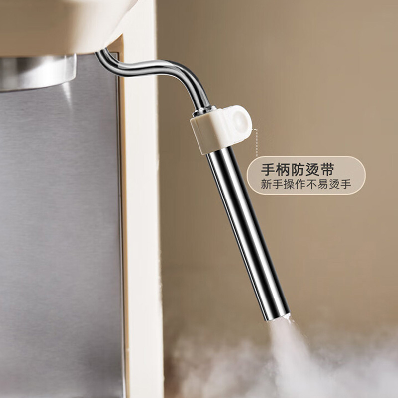 小熊咖啡机1.2L半自动家用小型使用简单KFJ-N12V1高清大图