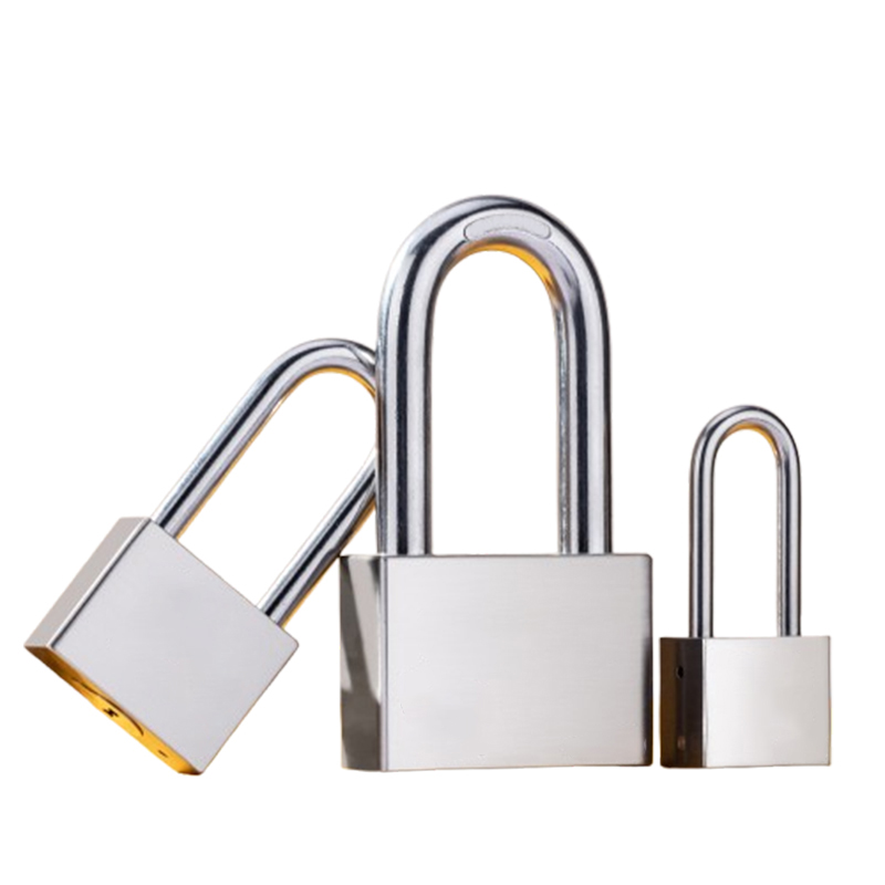 地造天成 SJ3100 40mm*32mm*20mm 钢制挂锁 (计价单位：个) 银色高清大图