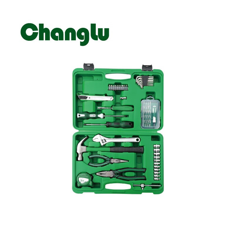 长鹿 62件家用组套工具