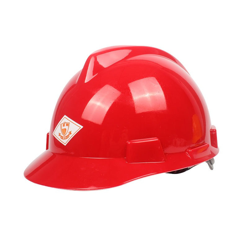 誉丰 带反光条安全帽V型可印字劳保建筑工地防砸抗冲击ABS安全帽 2顶高清大图