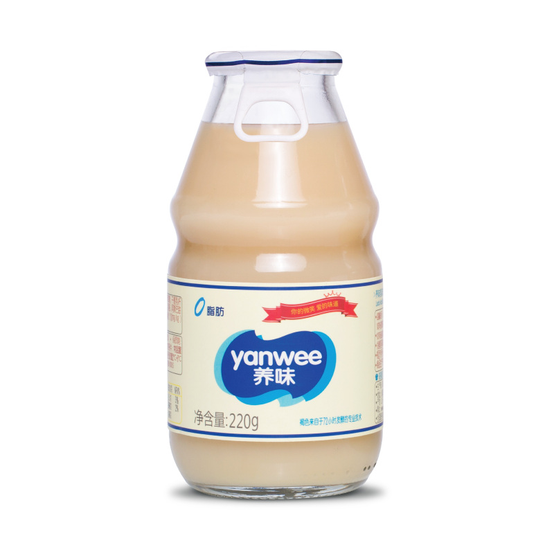 养味(yanwee)发酵型酸奶饮品 0脂肪 220g*12/箱