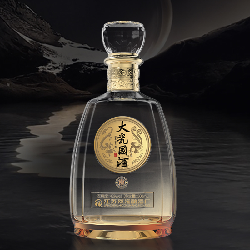 大瓷国酒-秦 500MLX4/箱 42% 浓香型白酒 纯粮酿造
