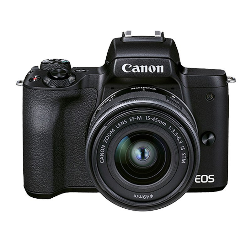 佳能(Canon)EOS M50 Mark II M50二代 微单相机 4K视频 15-45mm