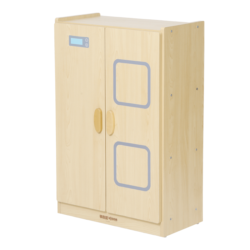 华森葳儿童柜多功能设计三抽屉书桌床头柜组合环保材质安全实用高清大图