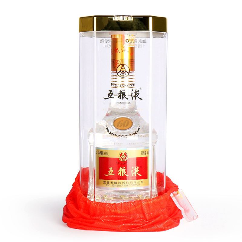 五粮液 60度 500ml*6瓶 箱装 浓香型白酒