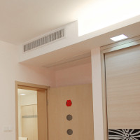 美的(midea)KFR-26T2W/BP3DN1Y-TR 1匹家用中央空调一拖一全直流变频风管机