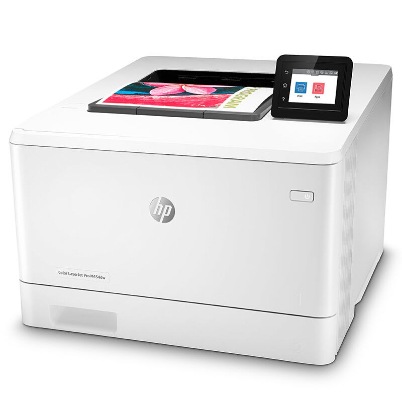 惠普(hp)M452dw/452nw/452dn/454nw/454dw 彩色激光打印机M454dw无线WIFI网络自动双面A4打印商务办公家庭照片文档资料材料打印机 套餐五