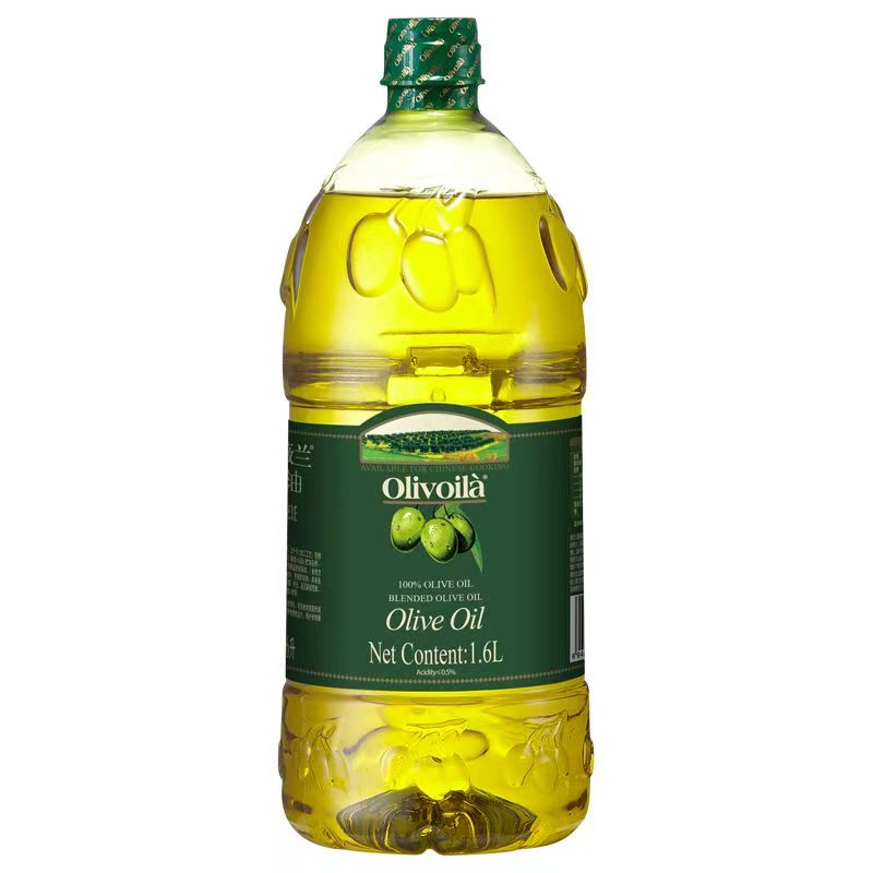 欧丽薇兰纯正橄榄油1.6L轻食健身无添加冷榨健康 1桶高清大图