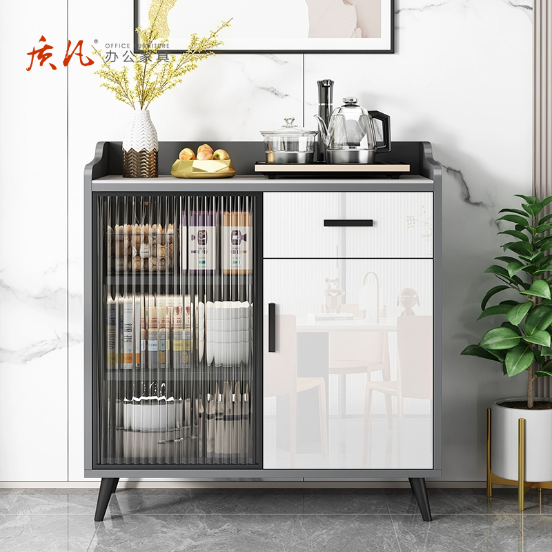 苏宁 质凡 现代简约家用茶水柜玄关柜餐边柜/ZF-XGG017/800*320*950mm高清大图