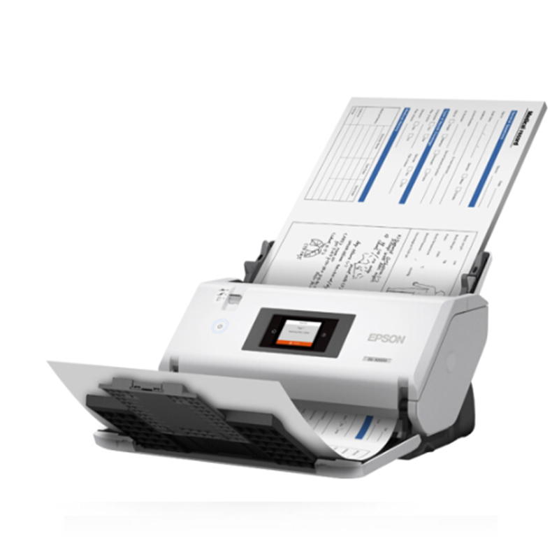 爱普生(EPSON) DS-32000 A3大幅面馈纸式彩色文档高速扫描仪 90ppm 教育阅卷/档案/财务票据/资料