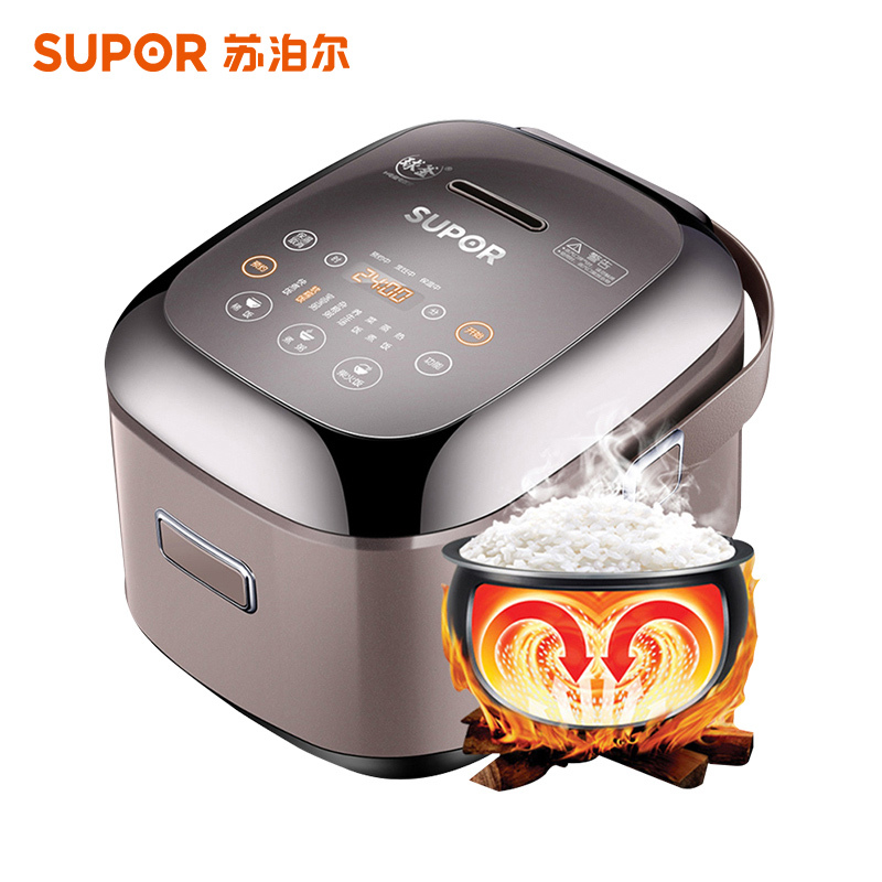 SUPOR/苏泊尔 CFXB20HC22-80智能小电饭煲2L迷你1-2人预约功能IH电磁加热 合金内胆 触控面板电饭锅