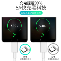 邻家-TYPE-C5A超级闪充数据线-白色1米 接头加固 告别接口破损开裂 闪电快充 充电/传输两不误 (2)