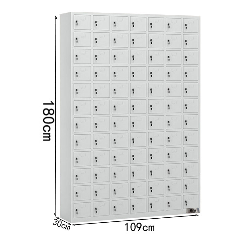 指臣手机充电柜84门台高清大图