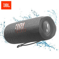 JBL FLIP6 新款音乐万花筒6代便携式蓝牙音箱低音炮防尘防水多台串联赛道扬声器独立高音单元音响 白色