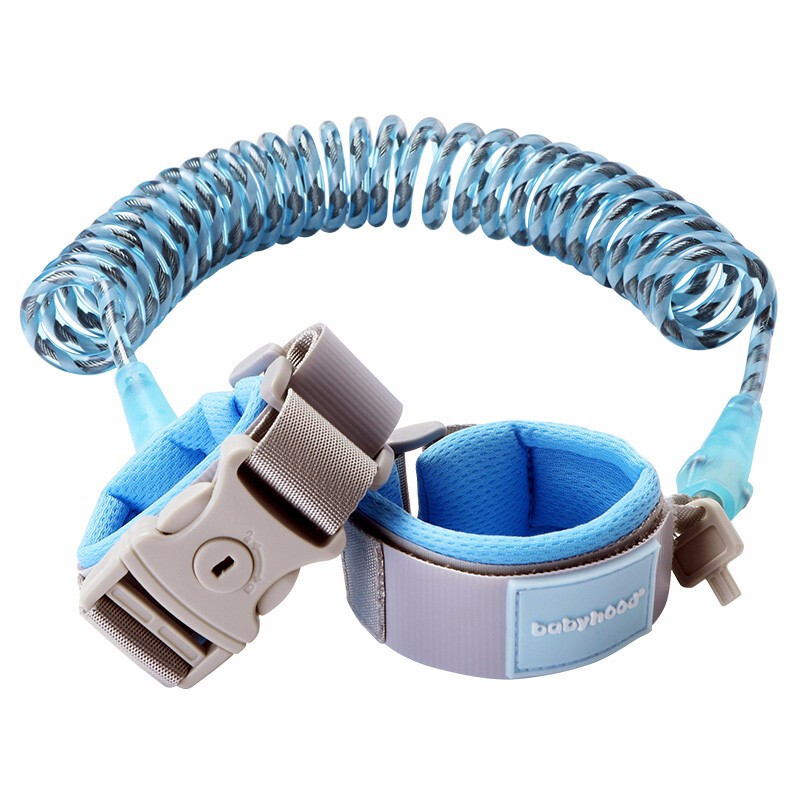 世纪宝贝 儿童防走失安全带走失带牵引绳 2.5m bh-707 蓝色